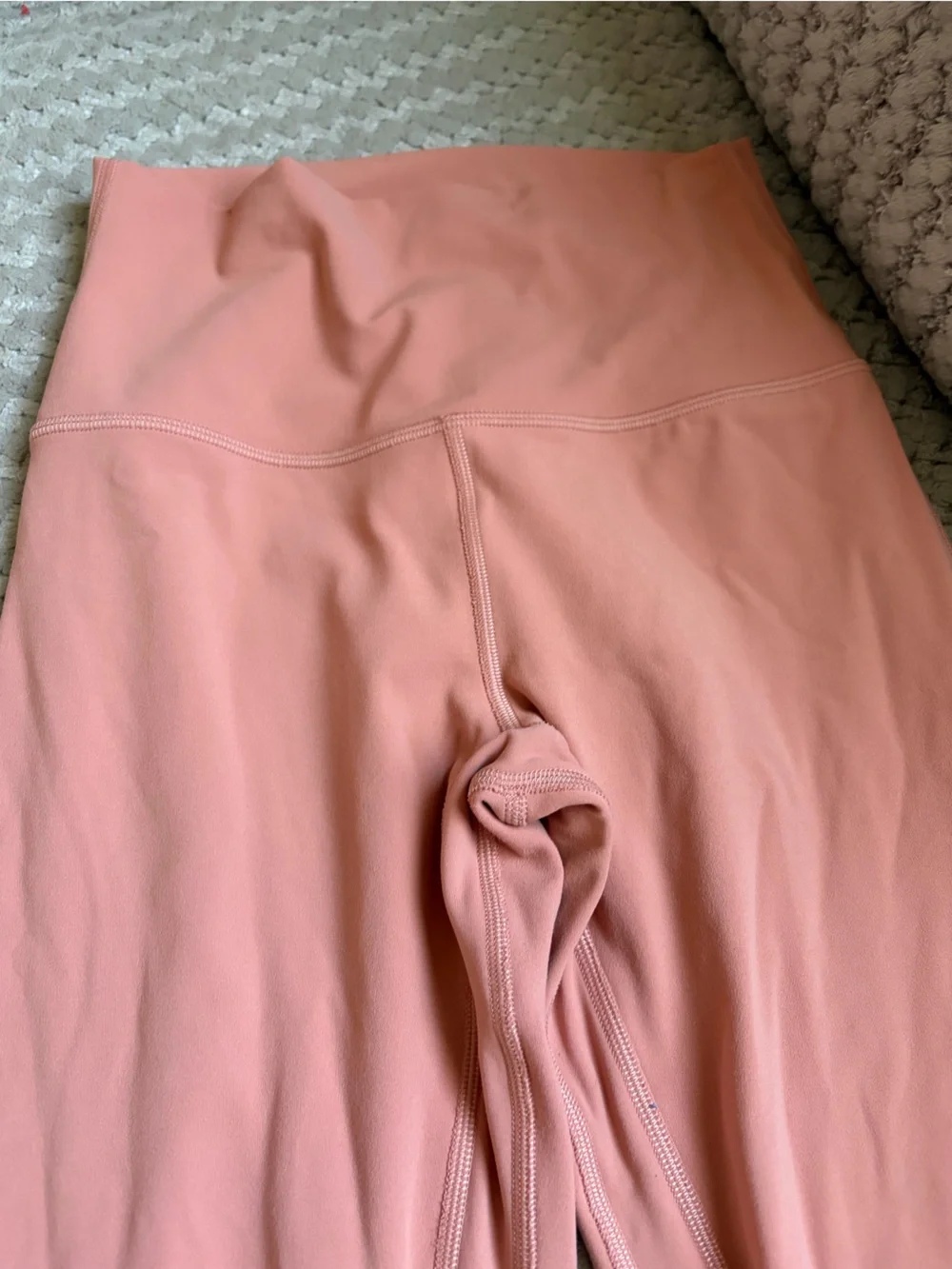 lululemon athletica Coral Peach High-Rise Athletic leggings
